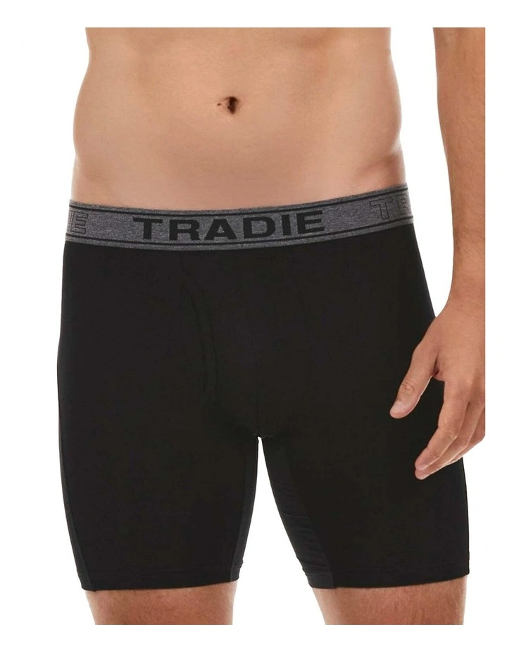 TRADIE 5pk Bamboo No Chafe Long Leg Trunk image 2