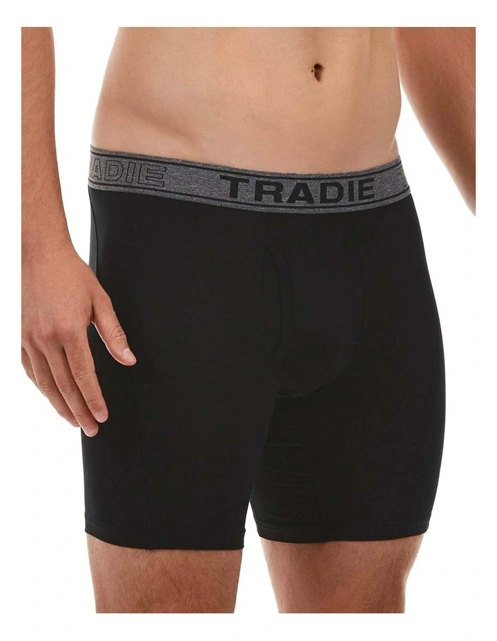 TRADIE 5pk Bamboo No Chafe Long Leg Trunk image 3
