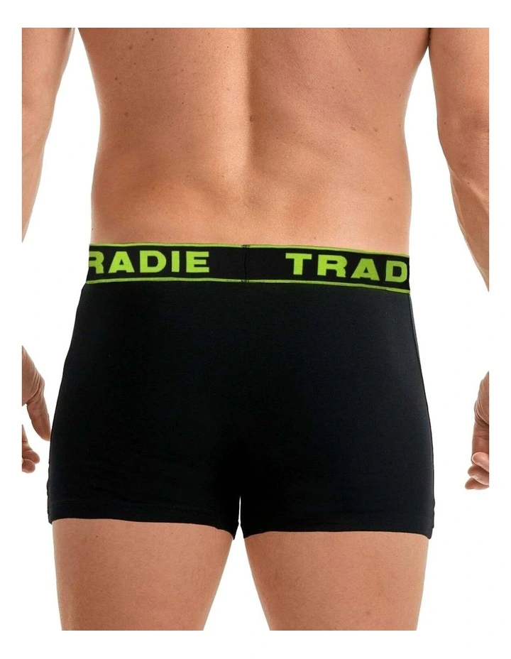Tradie 6pk Bamboo Fitted Trunks image 4