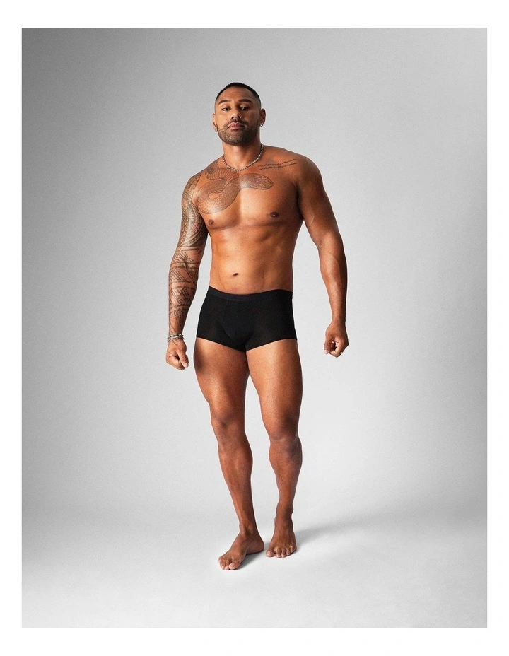 Allure Sheer Trunk in Noir image 2