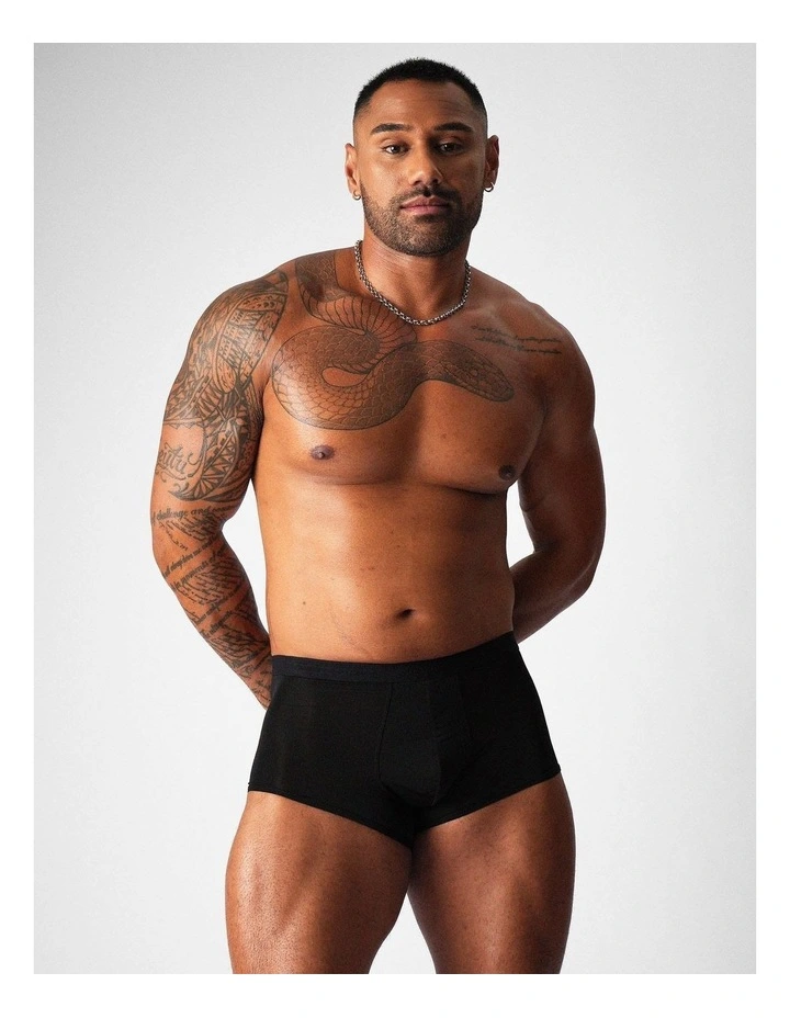 Allure Sheer Trunk in Noir image 4