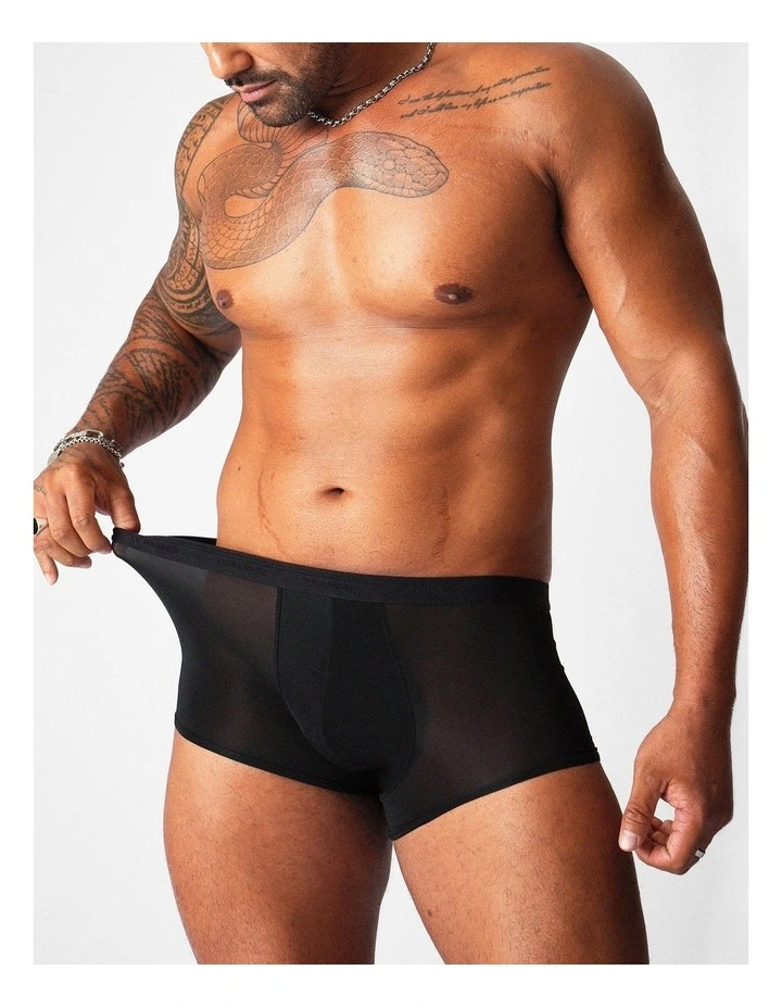 Allure Sheer Trunk in Noir image 5