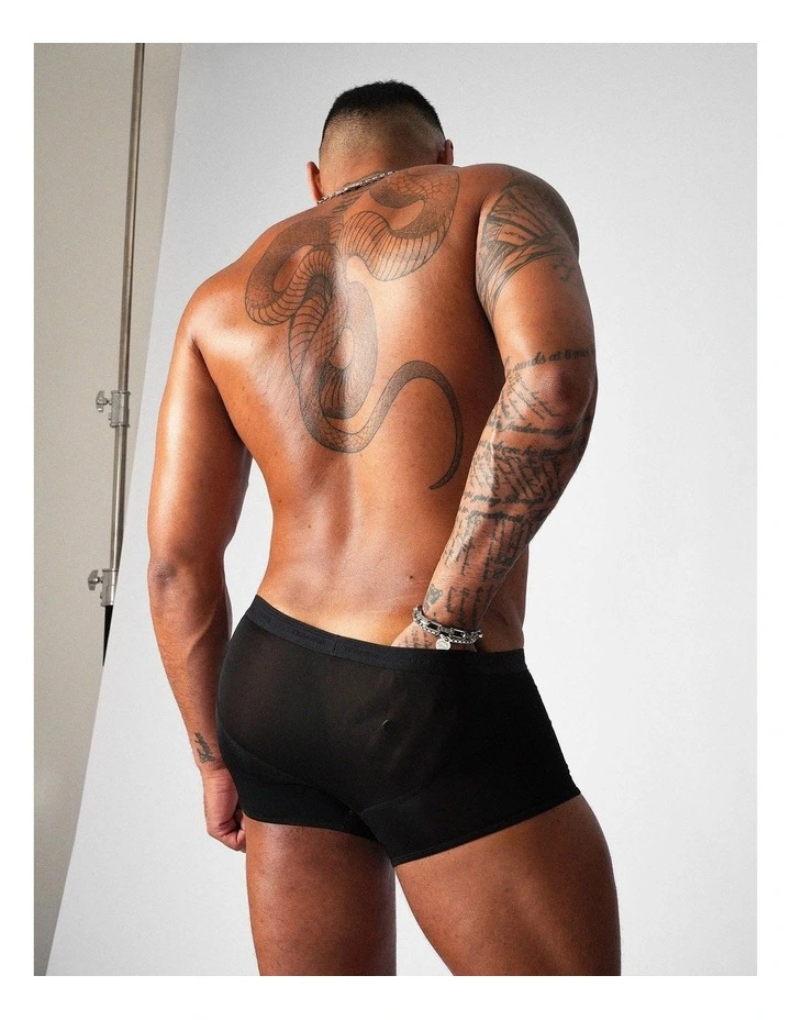 Allure Sheer Trunk in Noir image 6