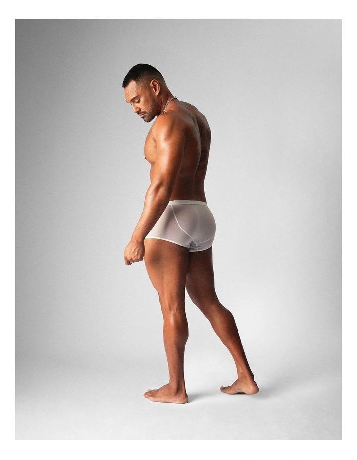 Allure Sheer Trunk in Platinum image 2