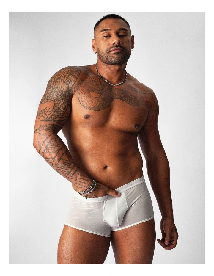 Allure Sheer Trunk in Platinum image 3
