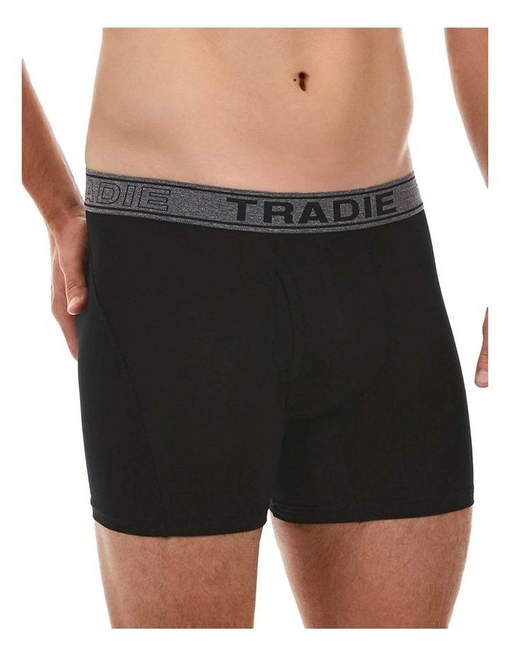 5pk Bamboo No Chafe Mid Length Trunk image 3