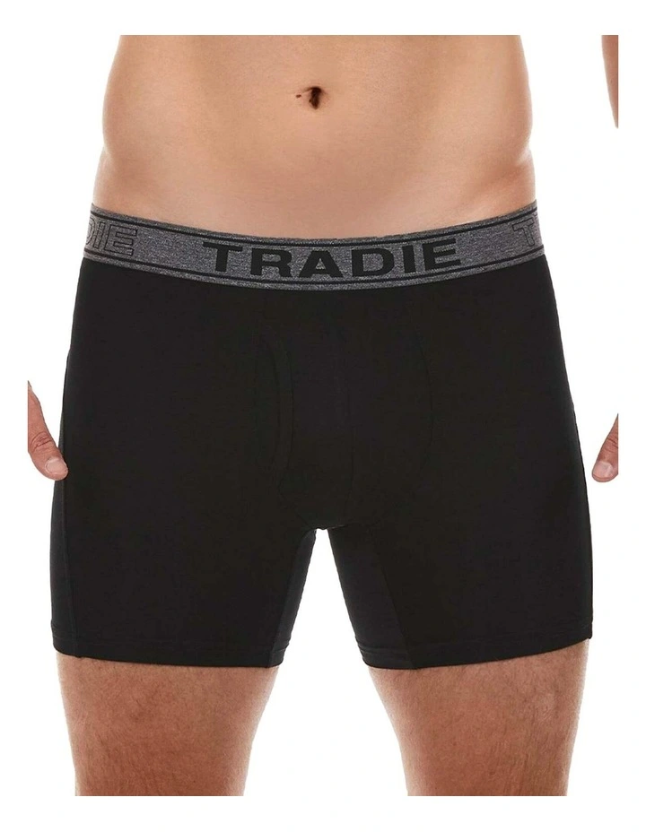 5pk Bamboo No Chafe Mid Length Trunk image 2