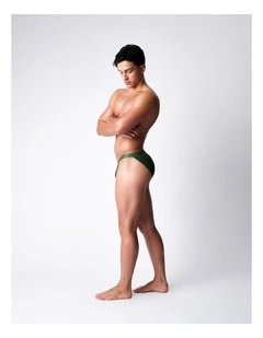 Team Cotton Micro Brief in Forest