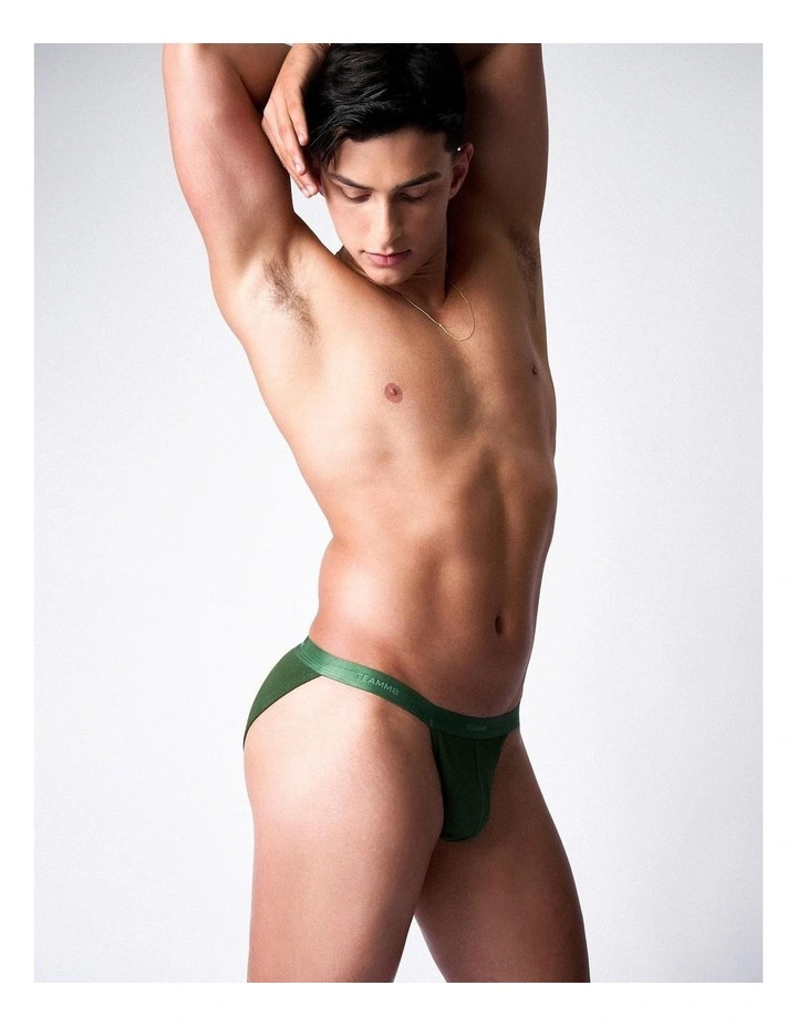 Team Cotton Micro Brief in Forest image 2