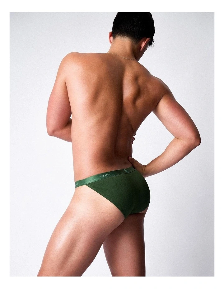 Team Cotton Micro Brief in Forest image 3