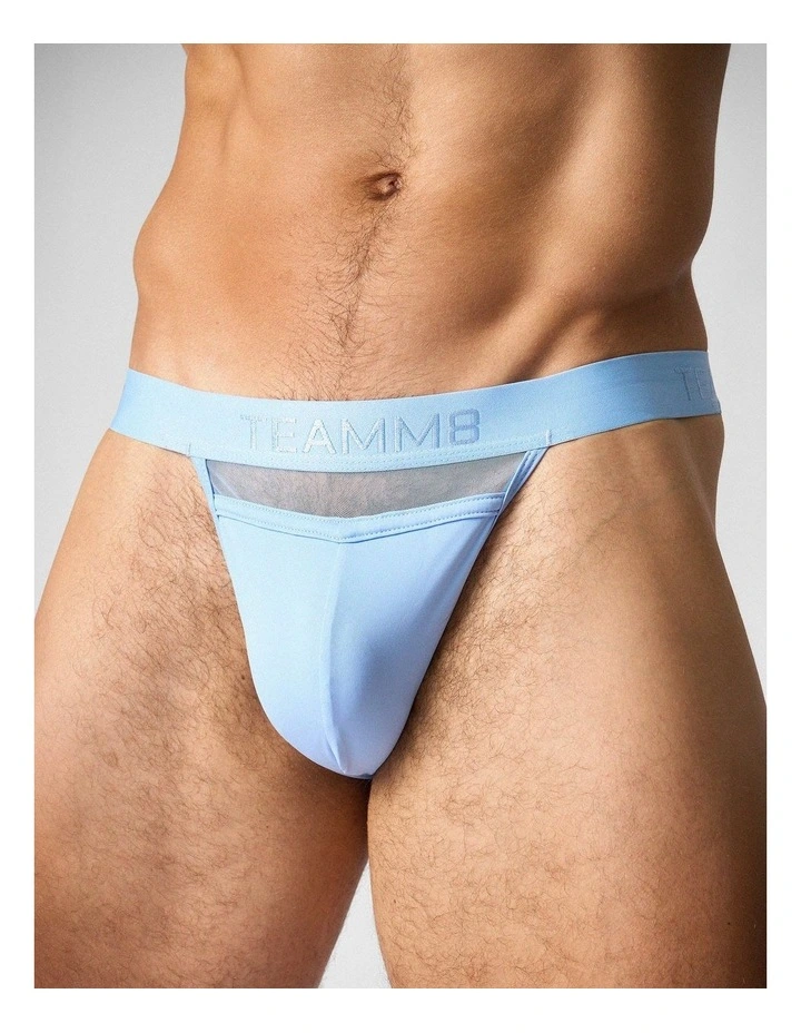Score Sheer Sports Brief in Arctic Blue image 6