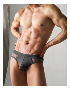 Edge Net Brief in Gunmetal
