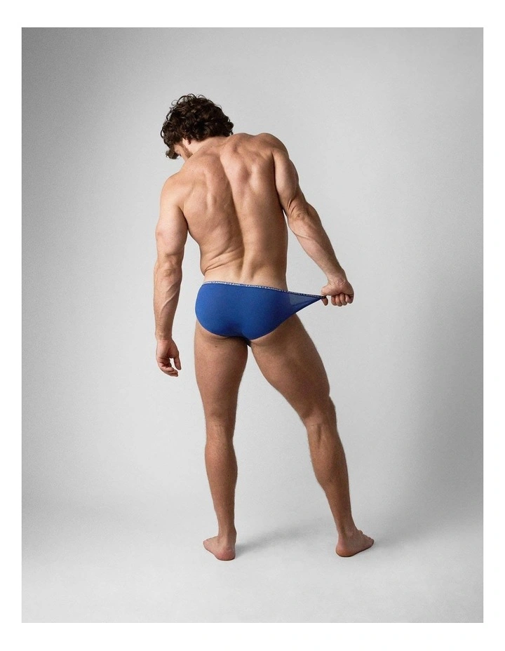 Glide Micro Brief in Indigo image 2