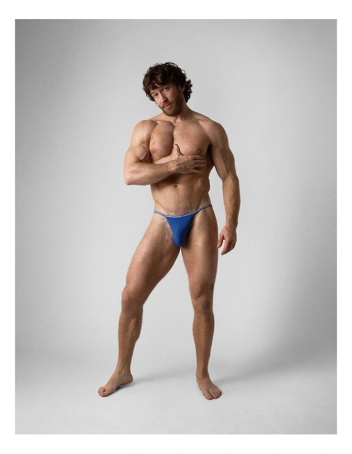 Glide Micro Brief in Indigo image 5