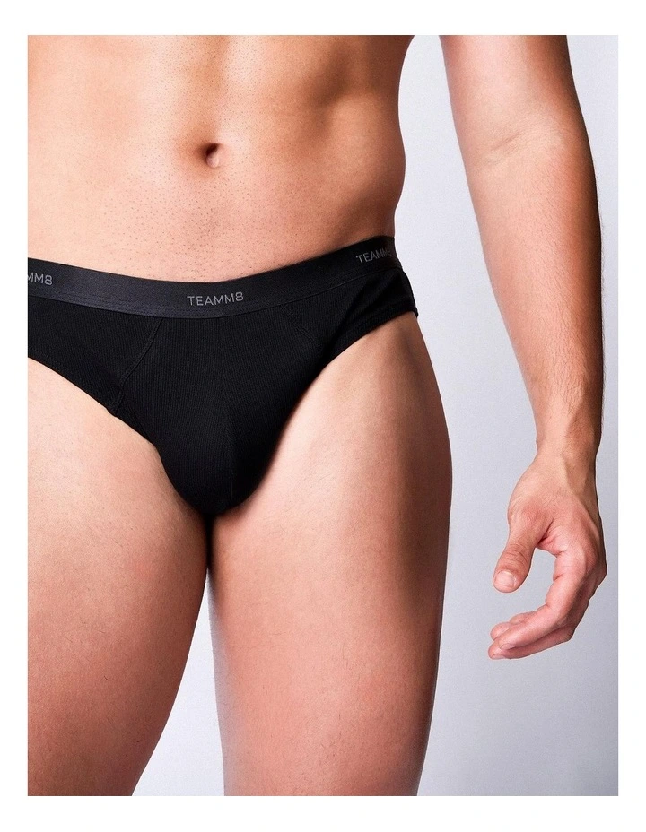 Team Cotton Brief in Onyx image 6