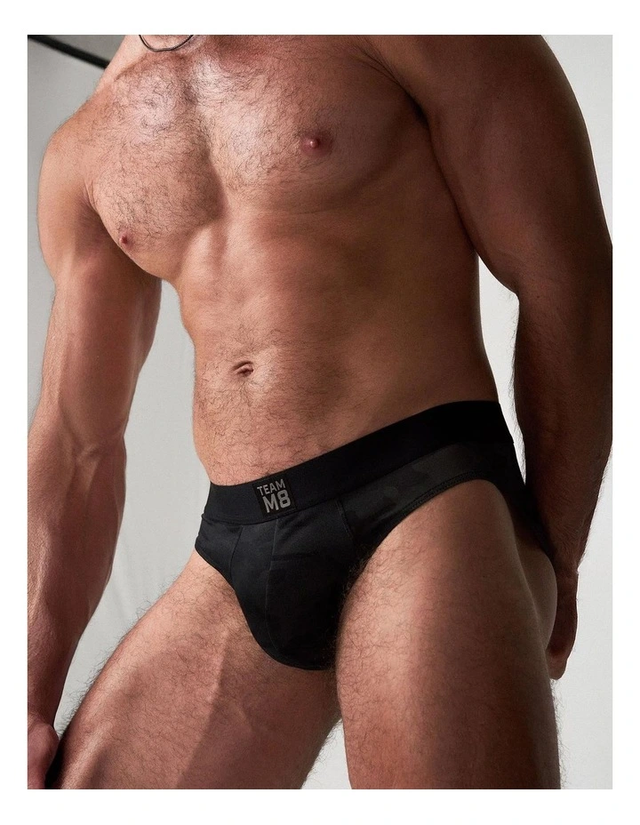 M8 Brief in Charcoal image 2