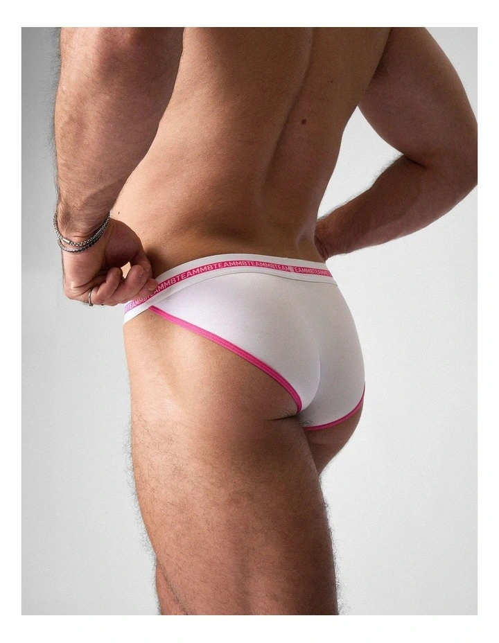 Optic Sports Brief in Fuchsia image 4