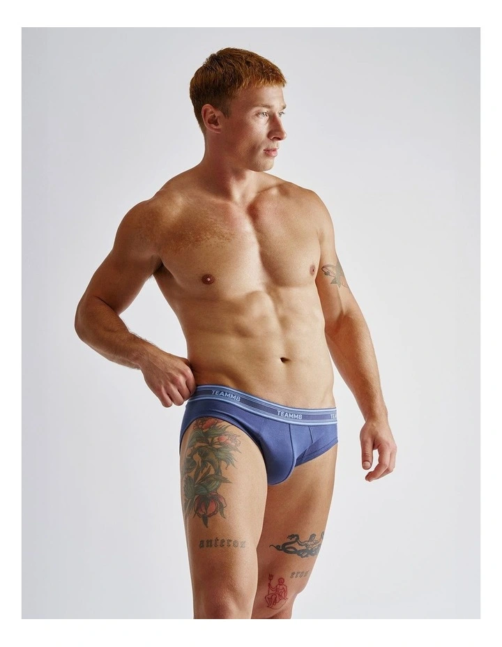 Cotton Classic Brief in Midnight image 2