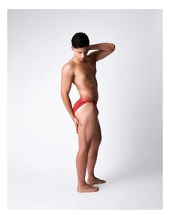 Team Cotton Micro Brief in Amber