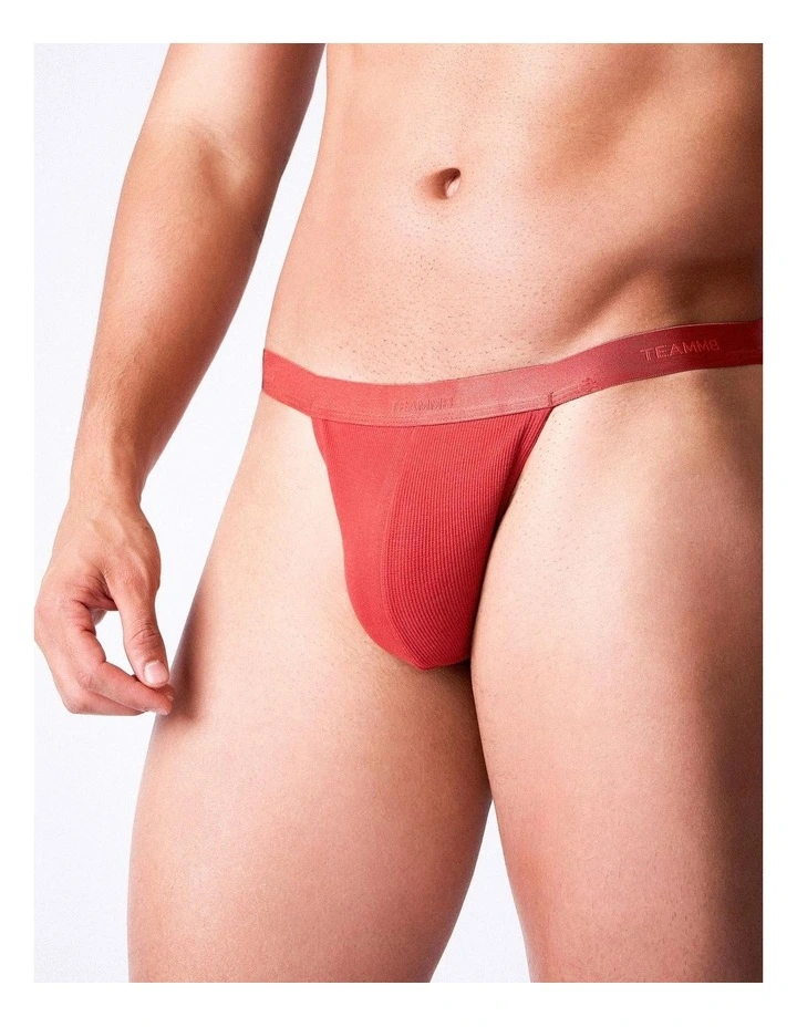 Team Cotton Micro Brief in Amber image 5