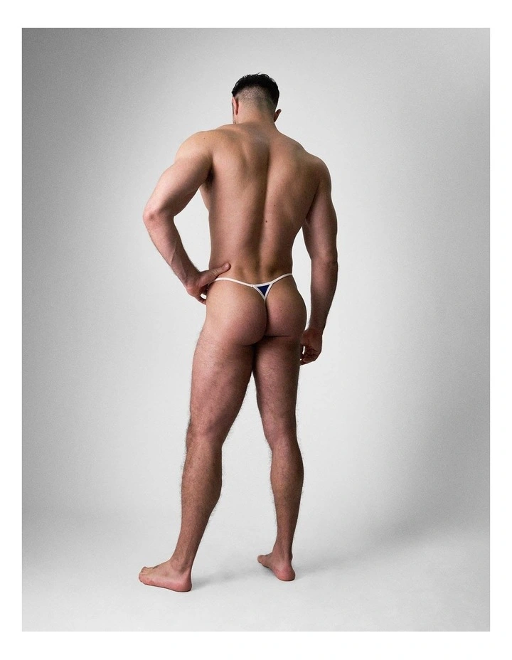 Flaunt Micro Thong in Midnight image 1
