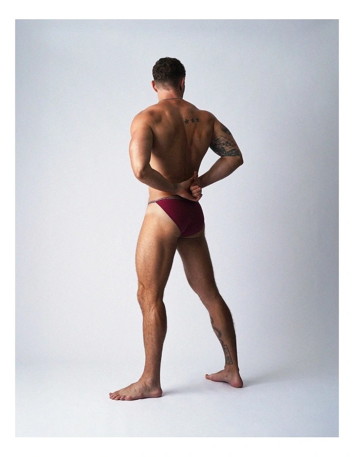 Glide Micro Brief in Boysenberry image 3