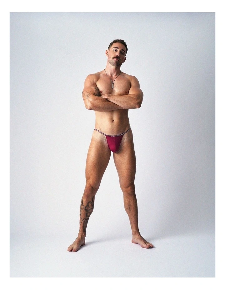 Glide Micro Brief in Boysenberry image 4