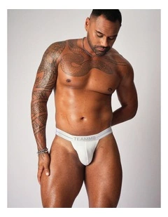 Icon Thong in Optic White