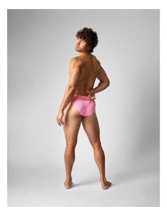 Score Sheer Sports Brief in Blush