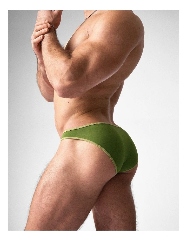 Flaunt Bikini Brief in Eucalyptus image 5