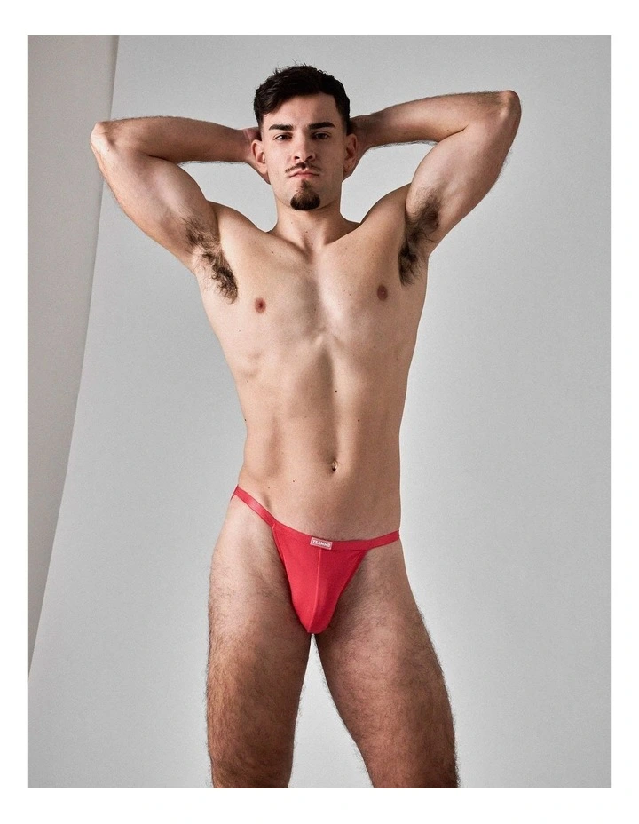You Bamboo Micro Brief in Watermelon image 1