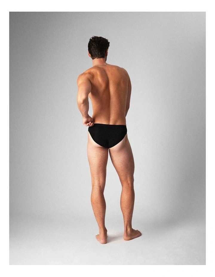 Allure Sheer Brief in Noir image 2