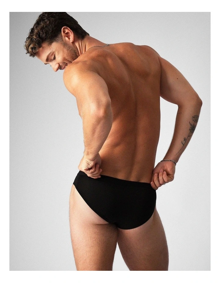 Allure Sheer Brief in Noir image 4