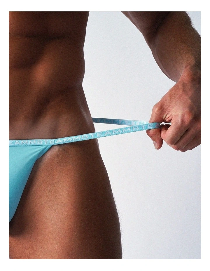 Glide Micro Thong in Glacier image 5