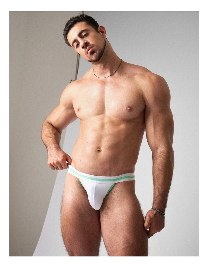 Optic Sports Brief in Lime image 3