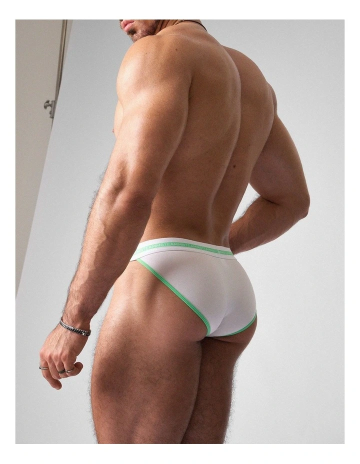 Optic Sports Brief in Lime image 4