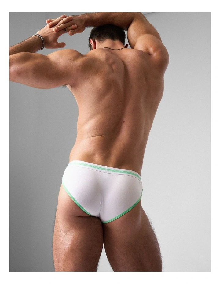 Optic Sports Brief in Lime image 5