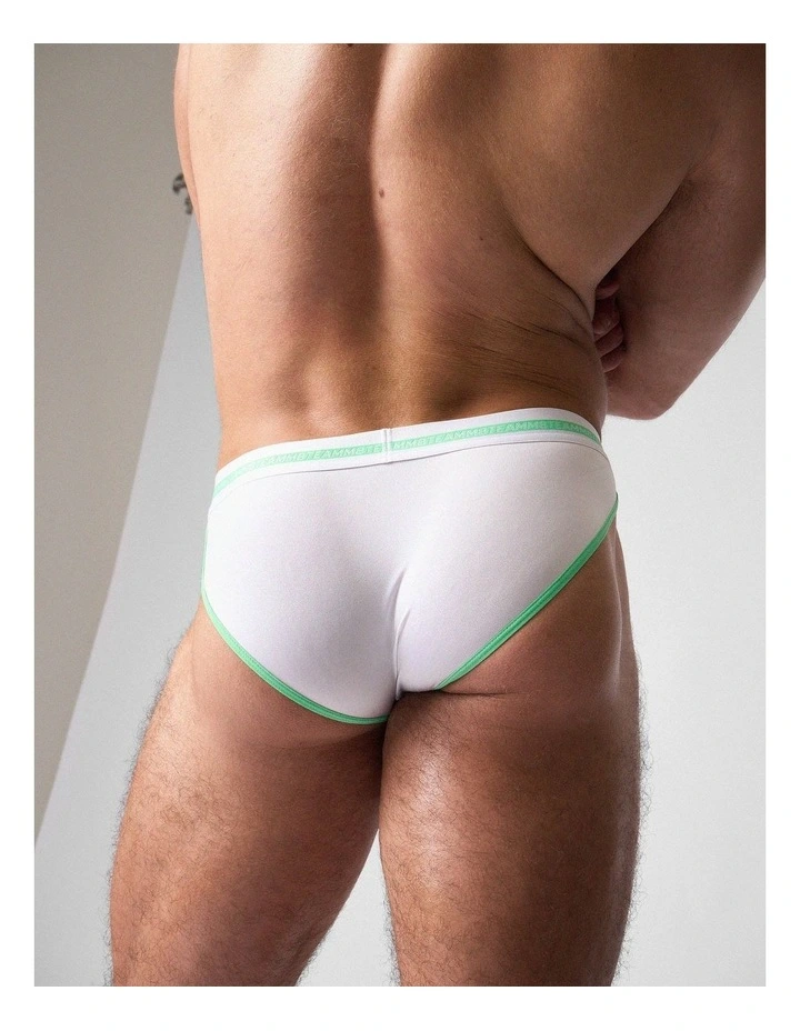 Optic Sports Brief in Lime image 7