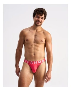 Spartacus Sports Brief in Hibiscus