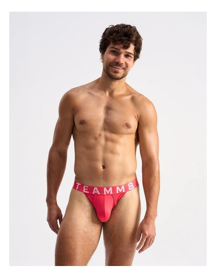 Spartacus Sports Brief in Hibiscus image 1
