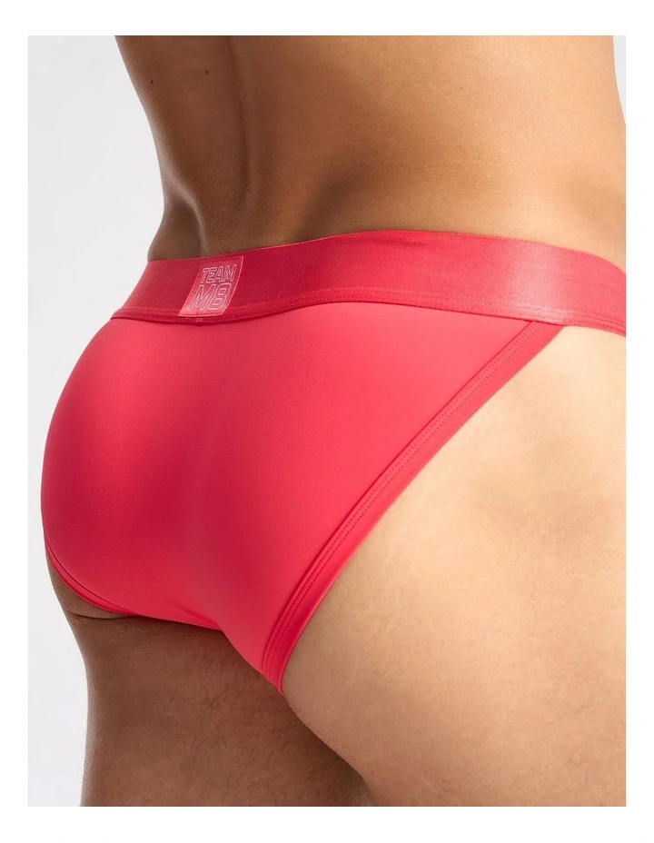 Spartacus Sports Brief in Hibiscus image 4
