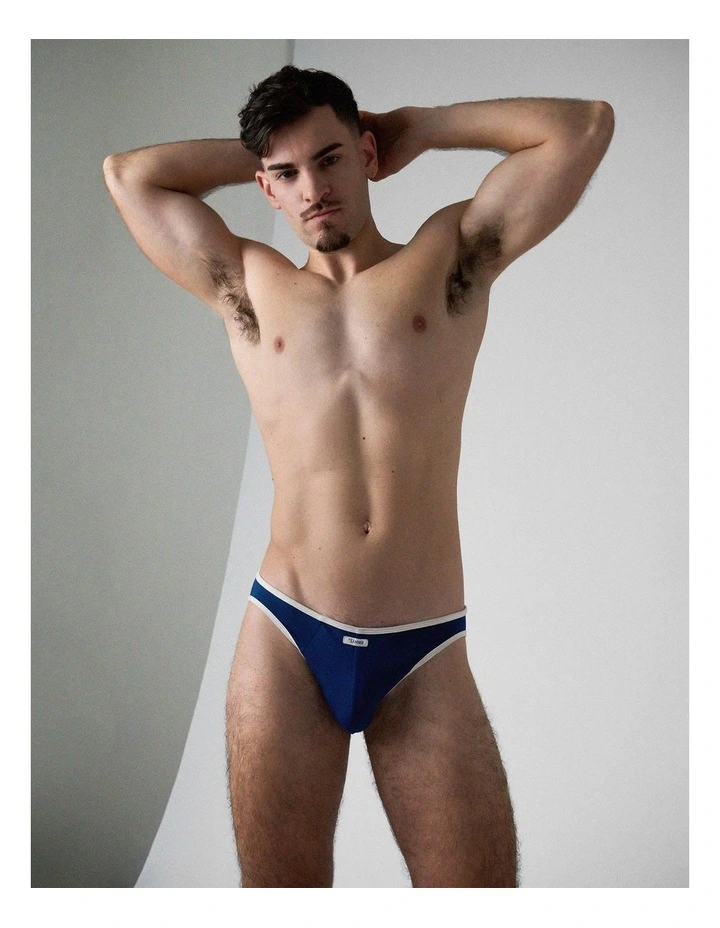 Flaunt Bikini Brief in Midnight image 4