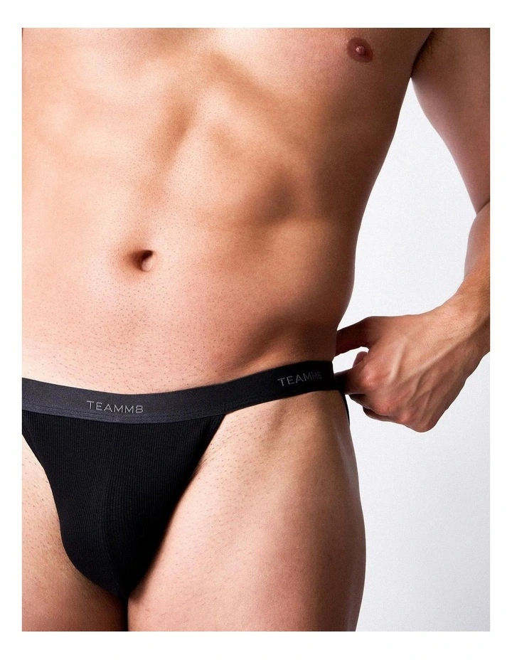 Team Cotton Micro Brief in Onyx image 1