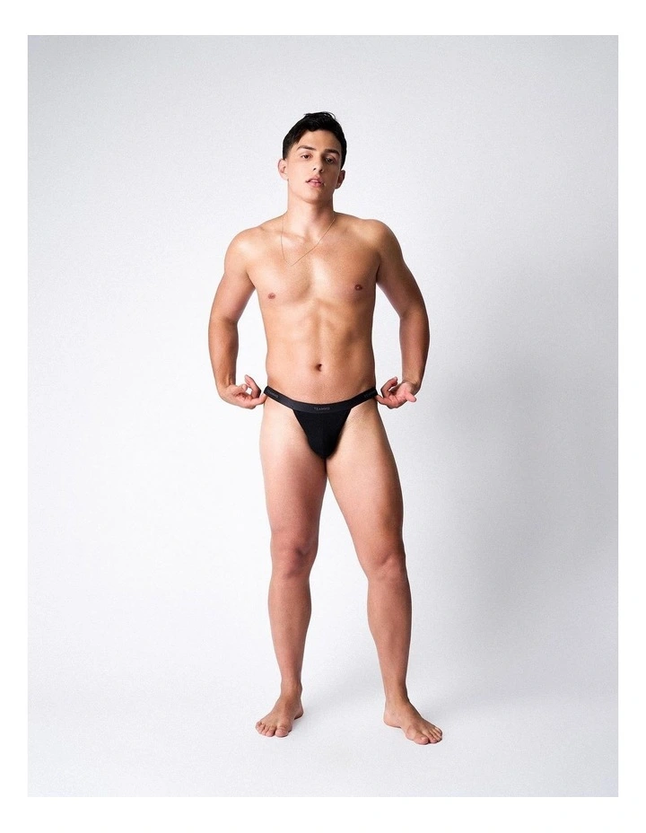 Team Cotton Micro Brief in Onyx image 3