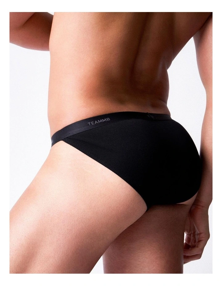Team Cotton Micro Brief in Onyx image 7