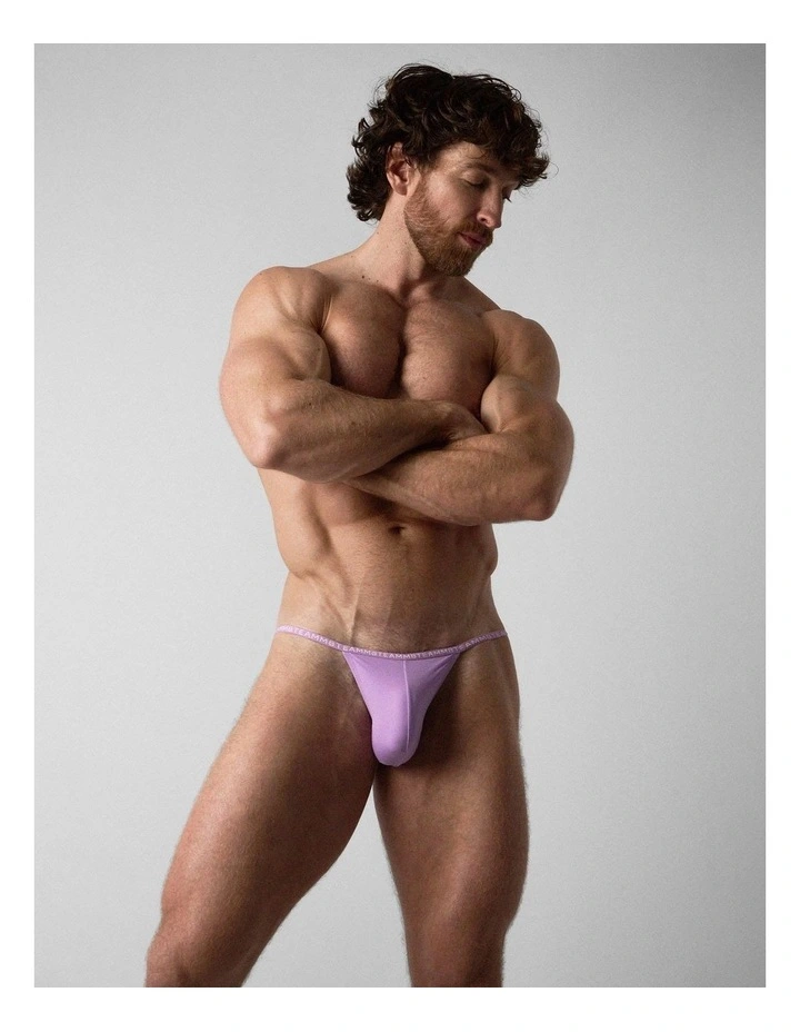 Glide Micro Brief in Lilac image 1