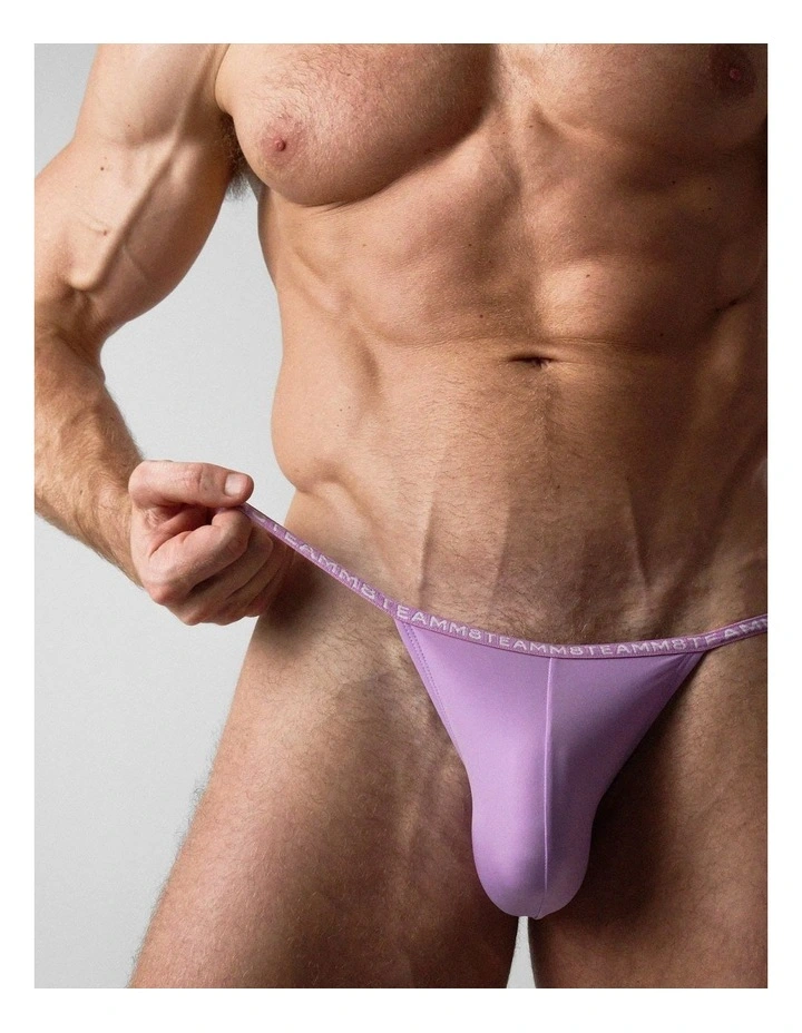 Glide Micro Brief in Lilac image 2