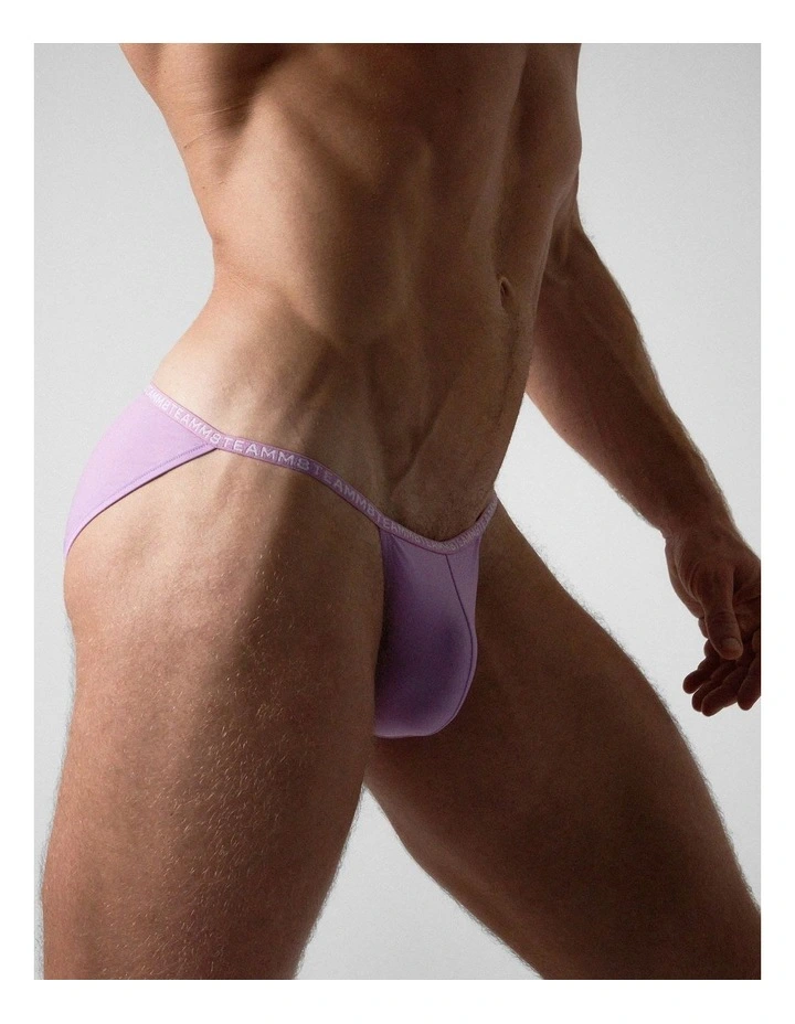 Glide Micro Brief in Lilac image 5