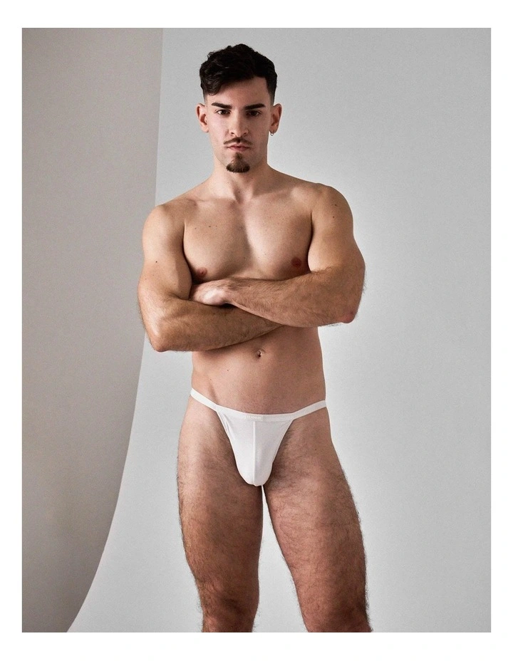 You Bamboo Micro Brief in Optic image 3
