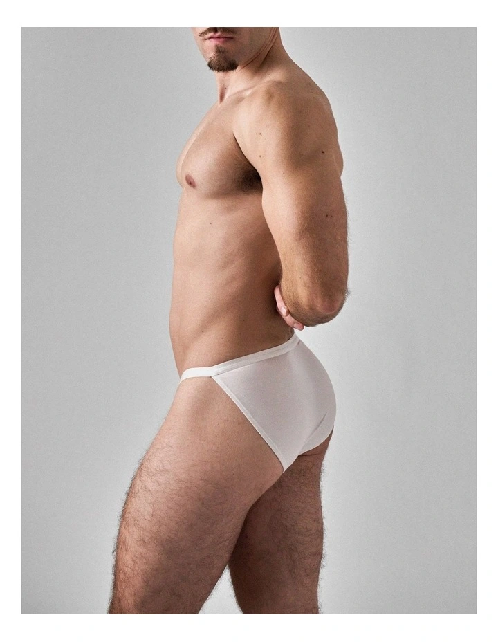 You Bamboo Micro Brief in Optic image 4